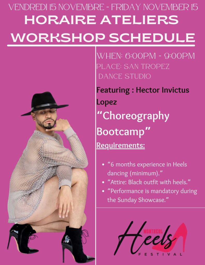 Choreography Bootcamp with Hector